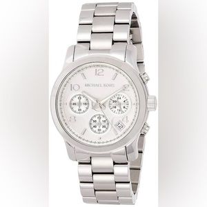 Michael Kors Runway Silver-Tone Watch